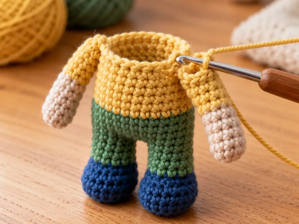 Mini Puppe häkeln. kostenlose Anleitung