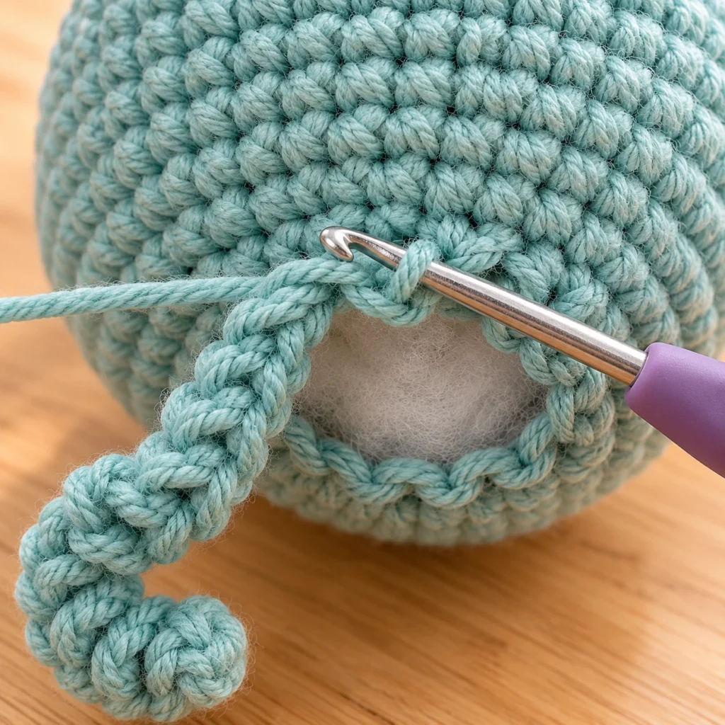 Amigurumi häkeln für Kinder. kostenlose Oktopus-Anleitung