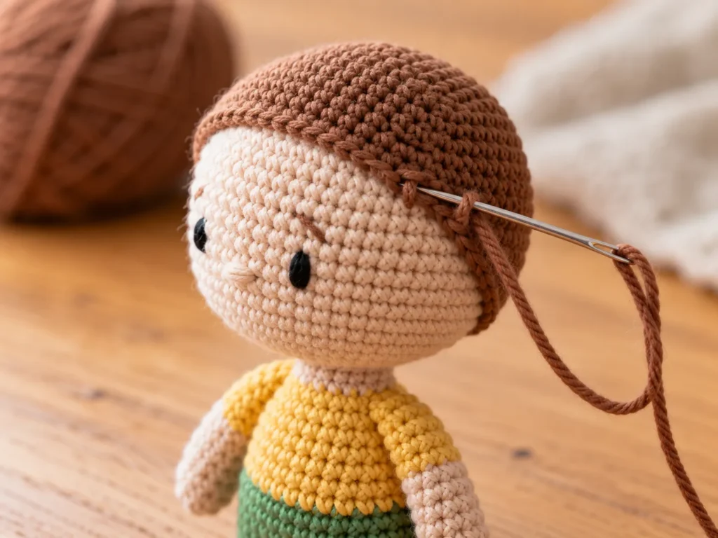 Mini Puppe häkeln. kostenlose Anleitung