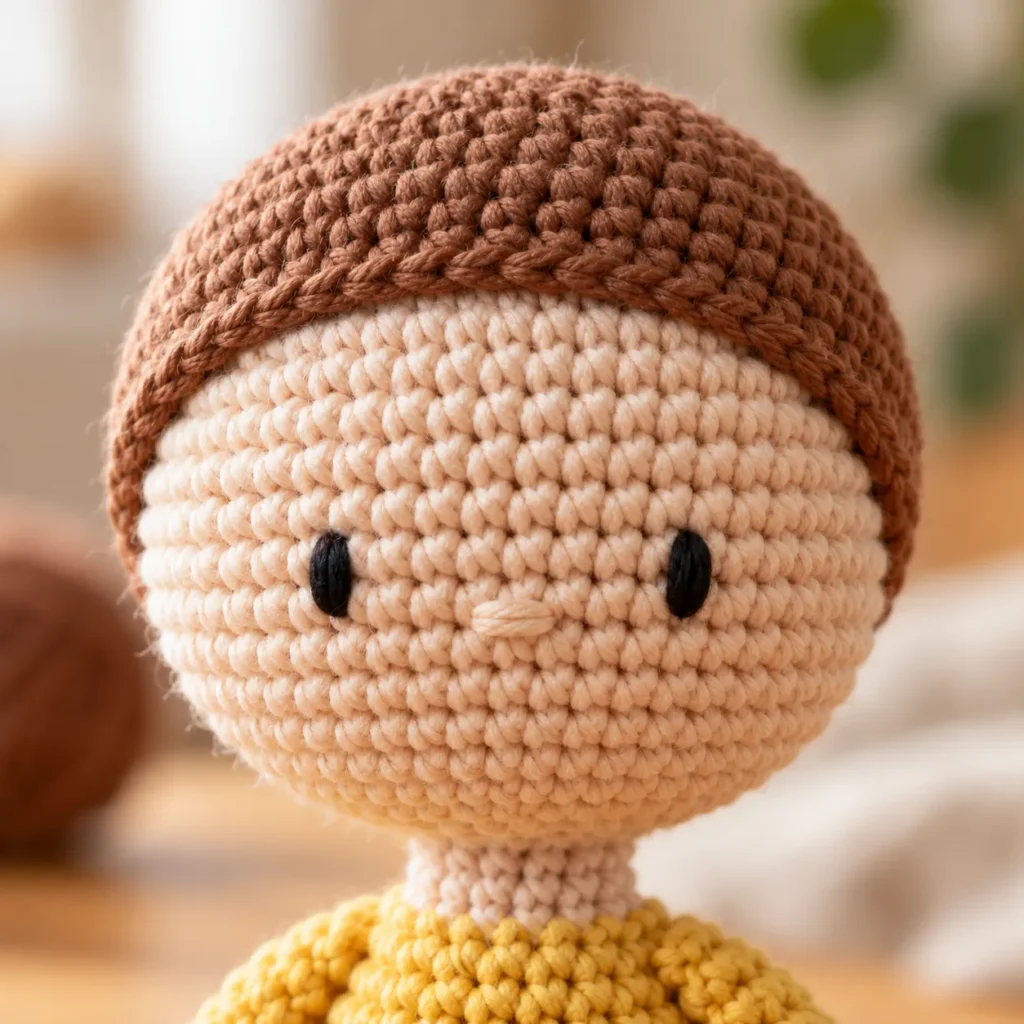 Mini Puppe häkeln. kostenlose Anleitung