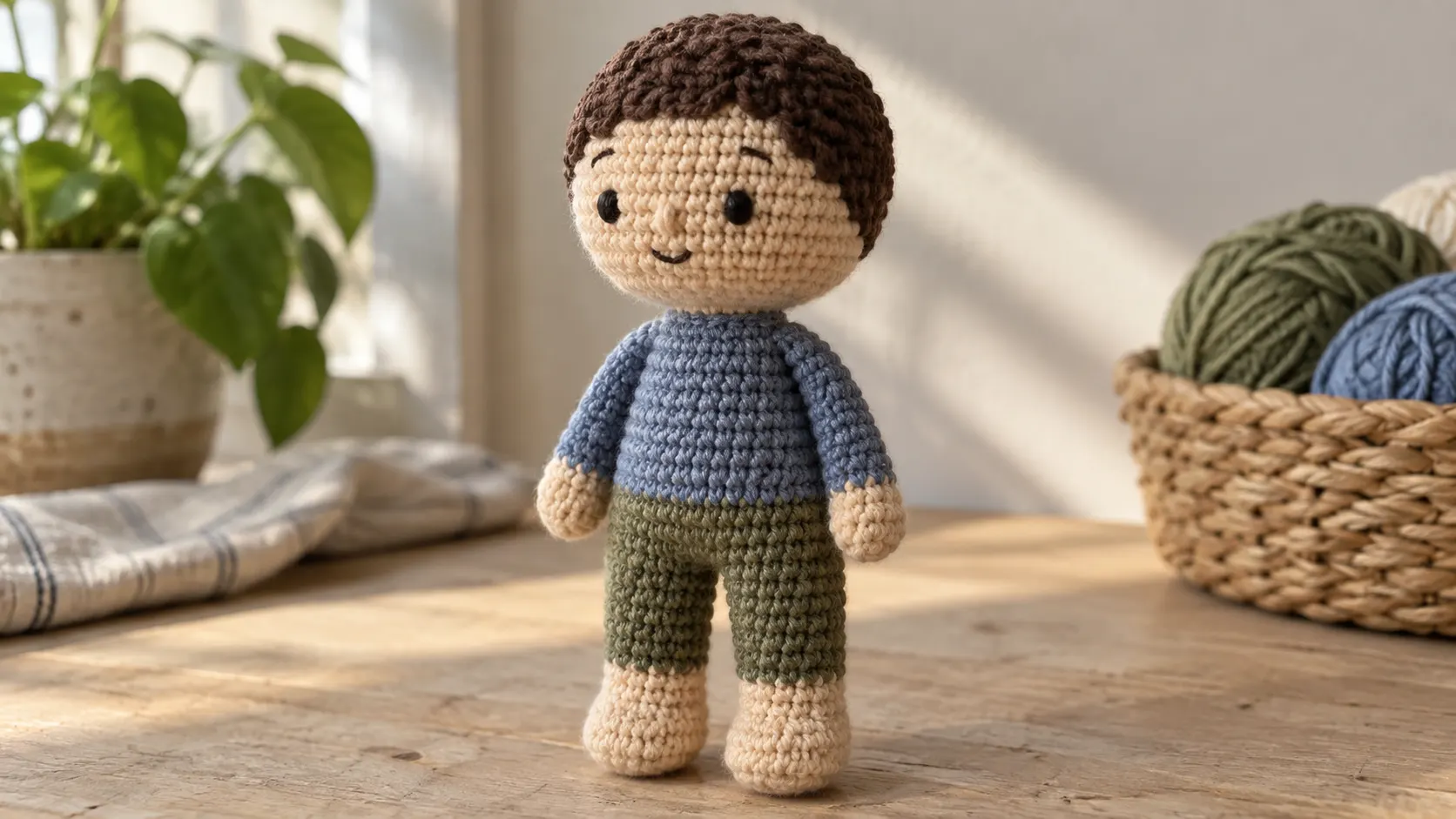 Amigurumi-Puppe häkeln. kostenlose Anleitung für Anfänger