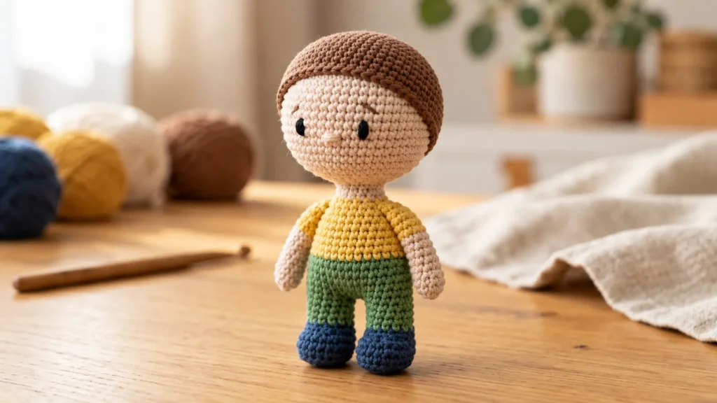 Mini Puppe häkeln. kostenlose Anleitung